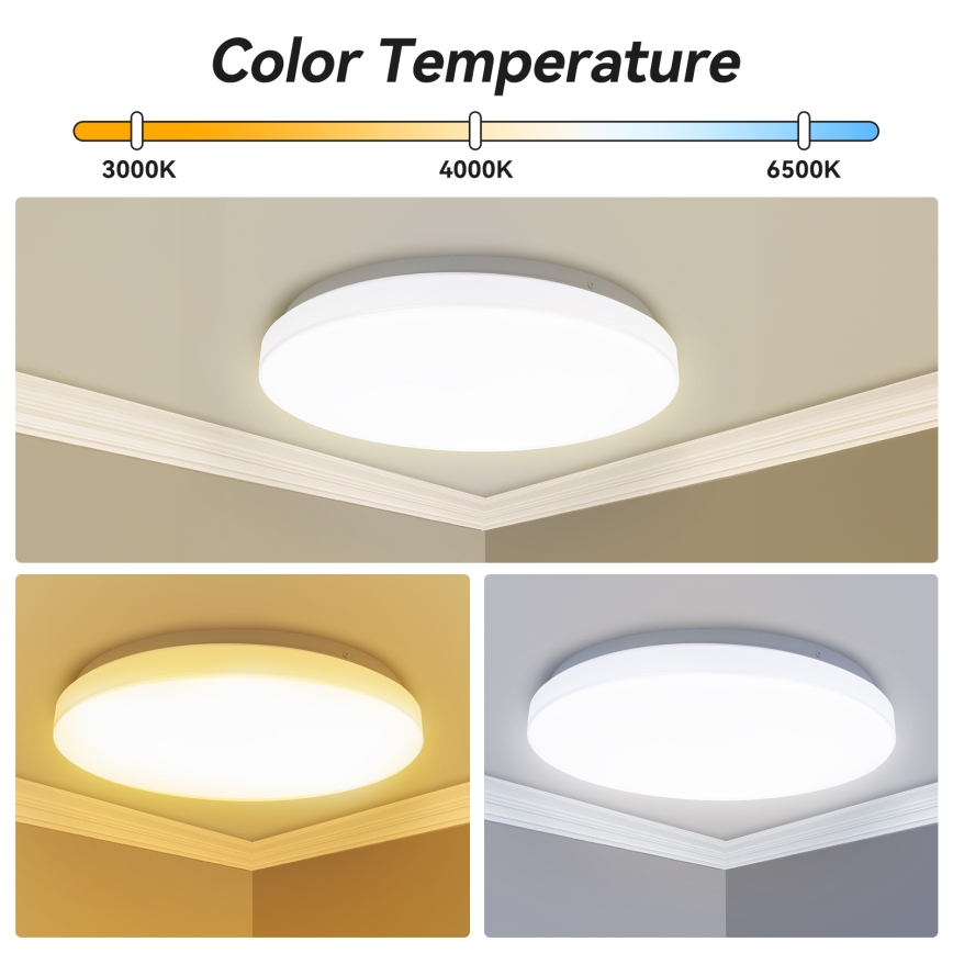 Brilagi - LED lubinis šviestuvas MILKY WAY LED/24W/230V 3000/4000/6500K skersmuo 38 cm