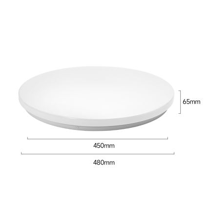 Brilagi - LED lubinis šviestuvas MILKY WAY LED/36W/230V 3000K skers. 48 cm