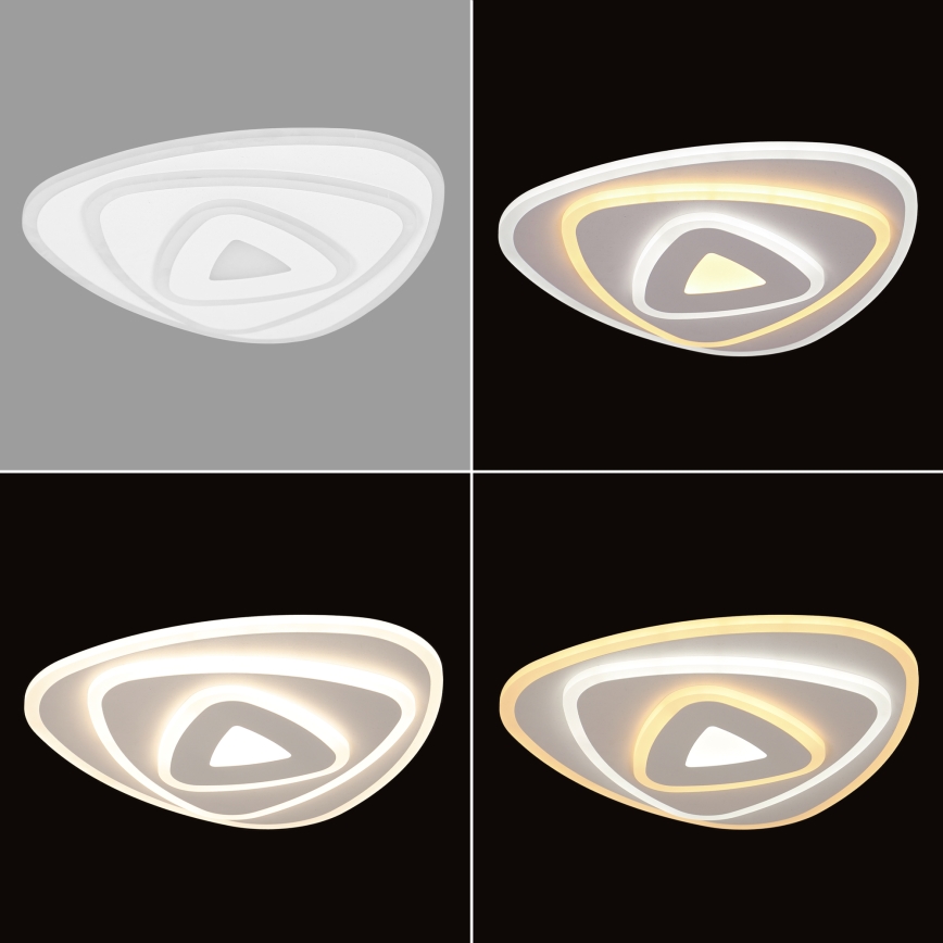 Brilagi - LED Pritemdomas lubinis šviestuvas MODERN MINI LED/45W/230V 3000/4000/6000K + nuotolinio valdymo pultas