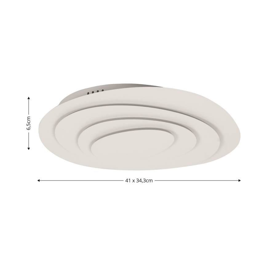 Brilagi - dimeriuojamas LED lubų šviestuvas MODERN MINI LED/48W/230V 3000-6000K 41x34,3 cm + nuotolinio valdymo pultas