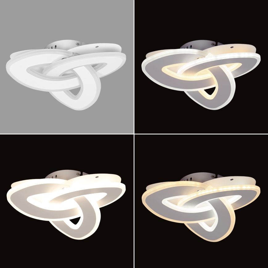 Brilagi - LED Pritemdomas lubinis šviestuvas MODERN MINI LED/49W/230V 3000/4000/6000K + nuotolinio valdymo pultas