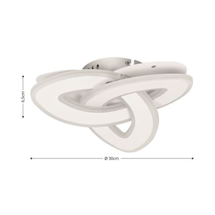 Brilagi - LED Pritemdomas lubinis šviestuvas MODERN MINI LED/49W/230V 3000/4000/6000K + nuotolinio valdymo pultas