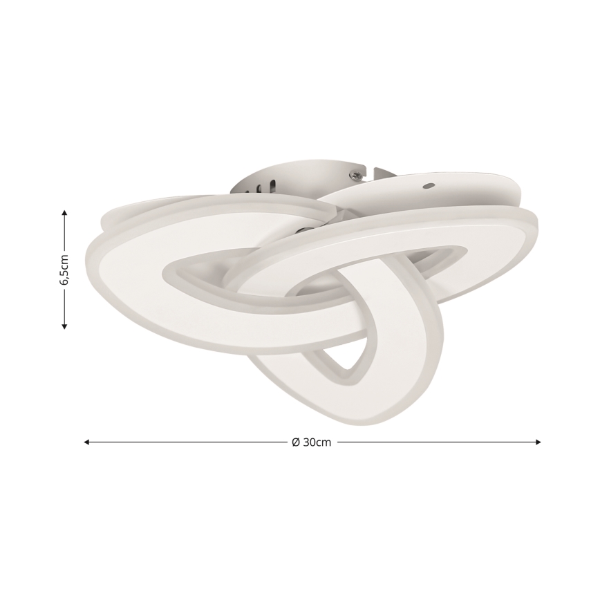 Brilagi - LED Pritemdomas lubinis šviestuvas MODERN MINI LED/49W/230V 3000/4000/6000K + nuotolinio valdymo pultas