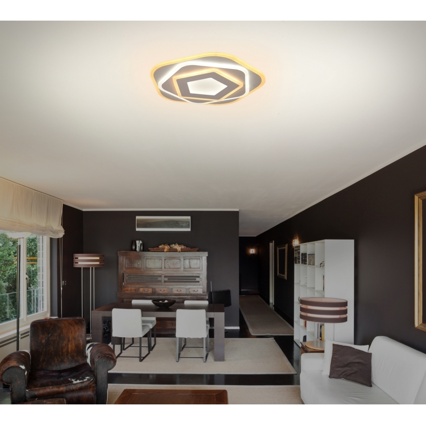 Brilagi - LED Pritemdomas lubinis šviestuvas MODERN MINI LED/53W/230V 3000/4000/6000K + nuotolinio valdymo pultas