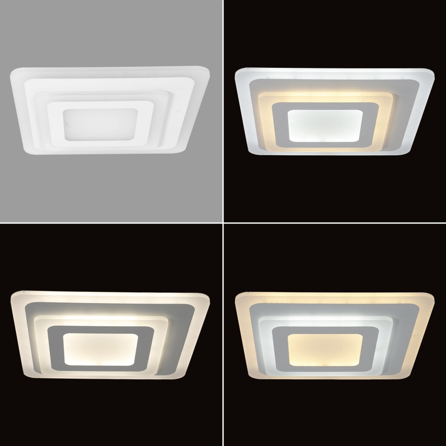 BRILAGI - LED Dimeriuojamas lubinis šviestuvas MODERN MINI LED/65W/230V 3000-6000K 37x37 cm + nuotolinis valdymas