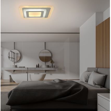 Brilagi - Dimeriuojamas LED lubų šviestuvas MODERN MINI LED/65W/230V 3000-6000K 37x37 cm + nuotolinis valdymas