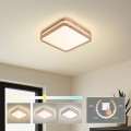 BRILAGI - LED lubinis šviestuvas MOLINA SQUARE LED/32W/230V 3000/4000/6000K ąžuolas 30x30 cm