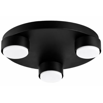 Brilagi - LED lubinis šviestuvas MONO 3xGX53/12W/230V, skersmuo 30 cm, juodas
