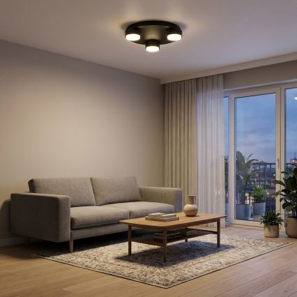 Brilagi - LED lubinis šviestuvas MONO 3xGX53/12W/230V, skersmuo 30 cm, juodas