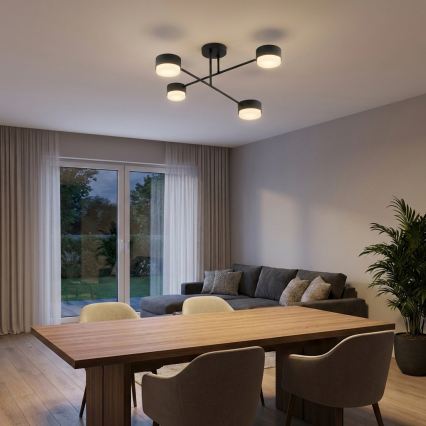 Brilagi - LED lubinis šviestuvas MONO 4xGX53/12W/230V juodas