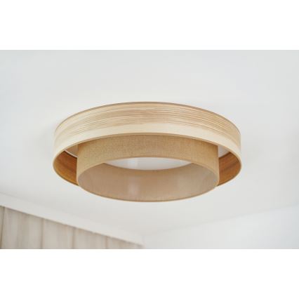 Brilagi - LED lubinis šviestuvas MONTANA BOHO LED/26W/230V diametras 60 cm ruda