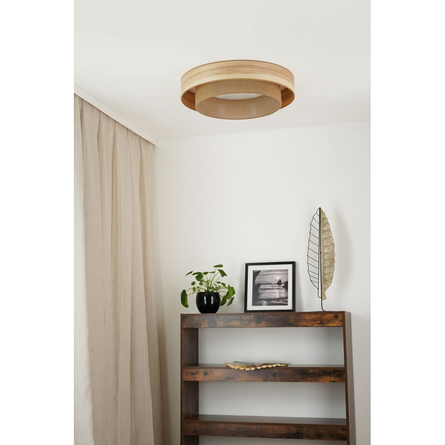 Brilagi - LED lubinis šviestuvas MONTANA BOHO LED/26W/230V diametras 60 cm ruda