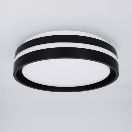 Brilagi - LED lubinis šviestuvas NAOMI LED/24W/230V skersmuo 28,5 cm juodas