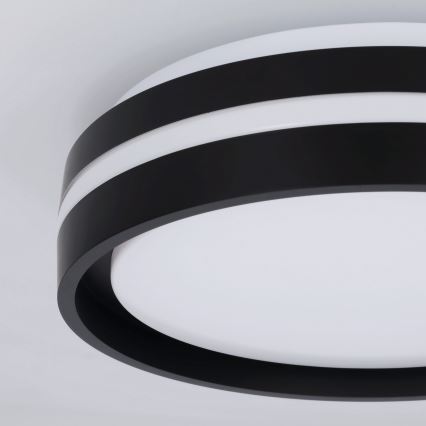 Brilagi - LED lubinis šviestuvas NAOMI LED/24W/230V skersmuo 28,5 cm juodas