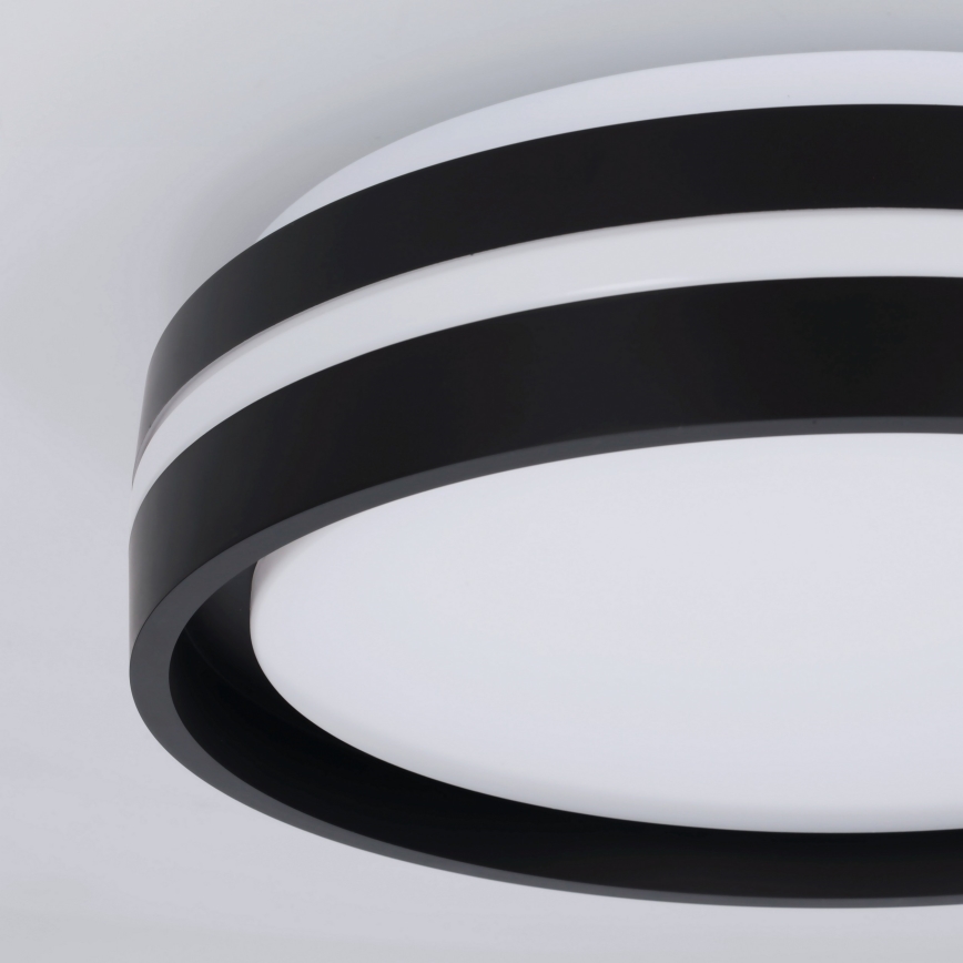 Brilagi - LED lubinis šviestuvas NAOMI LED/24W/230V skersmuo 28,5 cm juodas