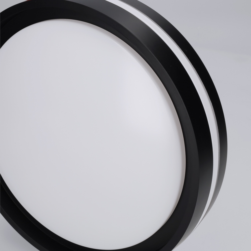 Brilagi - LED lubinis šviestuvas NAOMI LED/24W/230V skersmuo 28,5 cm juodas