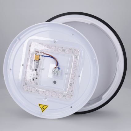 Brilagi - LED lubinis šviestuvas NAOMI LED/24W/230V skersmuo 28,5 cm juodas