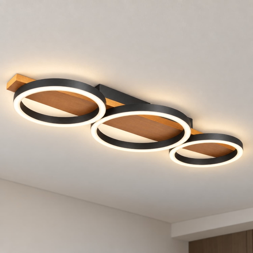 BRILAGI - LED lubinis šviestuvas PLANK LED/28W/230V 4000K 25x70 cm mediena