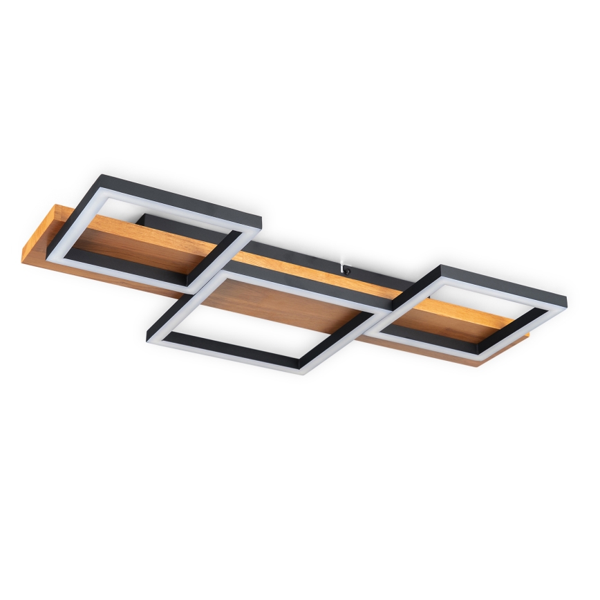 BRILAGI - LED lubinis šviestuvas PLANK LED/30W/230V 4000K 34,5x65 cm, medinė apdaila