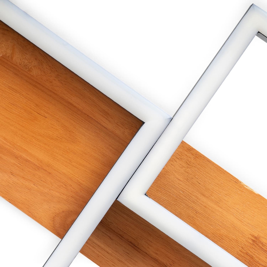 BRILAGI - LED lubinis šviestuvas PLANK LED/30W/230V 4000K 34,5x65 cm, medinė apdaila