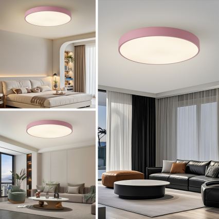 Brilagi - LED lubinis šviestuvas POOL LED/100W/230V 3000/4000/6000K Ø 80 cm rožinė