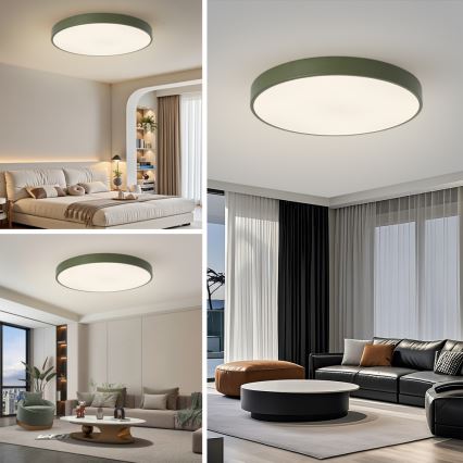 Brilagi - LED lubinis šviestuvas POOL LED/100W/230V 3000/4000/6000K skersmuo 80 cm žalias