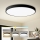 Brilagi - LED lubinis šviestuvas POOL LED/128W/230V 3000/4000/6000K skersmuo 100 cm juodas