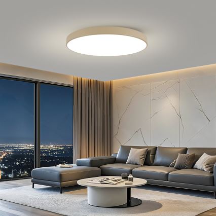 Brilagi - LED lubinis šviestuvas POOL LED/128W/230V 3000/4000/6000K, skersmuo 100 cm, smėlio spalvos