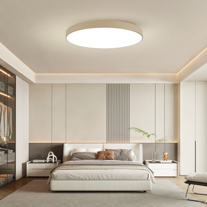 Brilagi - LED lubinis šviestuvas POOL LED/128W/230V 3000/4500/6000K, skersmuo 100 cm, smėlio spalvos