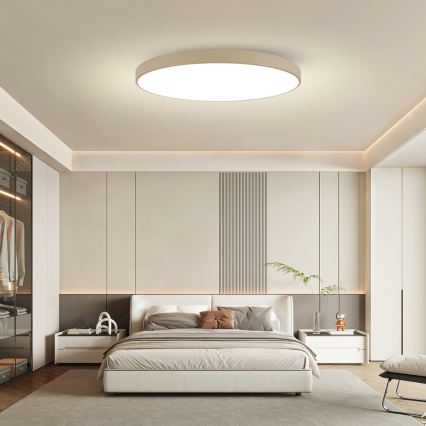 Brilagi - LED lubų šviestuvas POOL LED/180W/230V 3000/4500/6000K skersmuo 120 cm smėlio spalvos