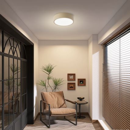 Brilagi - LED lubų šviestuvas POOL LED/18W/230V 3000/4000/6000K skersmuo 20 cm smėlinė