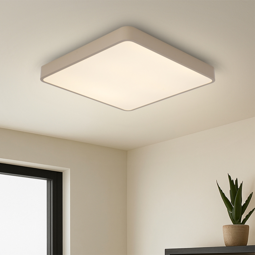 Brilagi - LED lubinis šviestuvas POOL LED/36W/230V 3000/4000/6000K 40x40 cm smėlinis