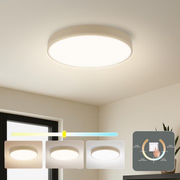 BRILAGI - LED lubinis šviestuvas POOL LED/36W/230V 3000/4000/6000K, skersmuo 30 cm, smėlio spalvos
