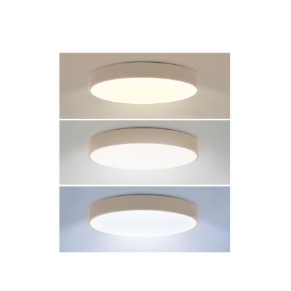 Brilagi - LED lubinis šviestuvas POOL LED/36W/230V 3000/4000/6000K skersmuo 30 cm smėlio spalvos