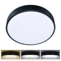 Brilagi - LED lubinis šviestuvas POOL LED/36W/230V 3000/4500/6000K diametras 30 cm juoda