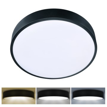 Brilagi - LED lubinis šviestuvas POOL LED/36W/230V 3000/4500/6000K diametras 30 cm juoda
