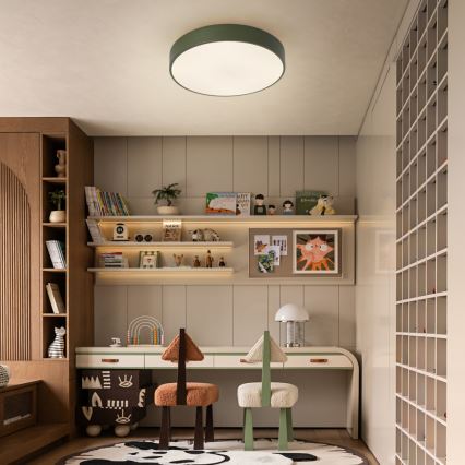 Brilagi - LED lubinis šviestuvas POOL LED/48W/230V 3000/4000/6000K Ø 40 cm žalias