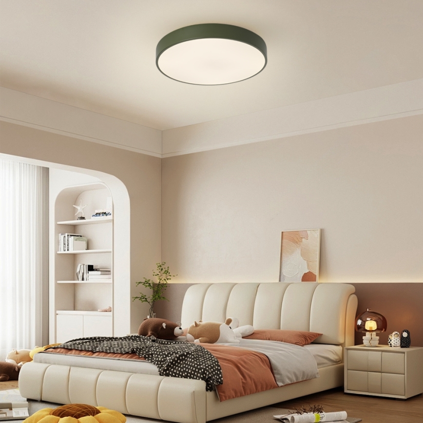 Brilagi - lubinis LED šviestuvas POOL LED/48W/230V 3000/4000/6000K skersm. 40 cm žalia