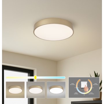 BRILAGI - LED lubinis šviestuvas POOL LED/48W/230V 3000/4000/6000K skersmuo 40 cm auksinis