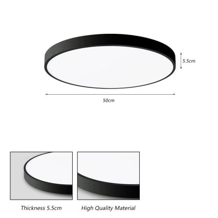 Brilagi - LED lubinis šviestuvas POOL LED/60W/230V 3000/4000/6000K 50 cm