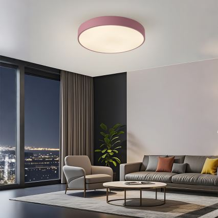 Brilagi - LED lubinis šviestuvas POOL LED/60W/230V 3000/4000/6000K skersm. 50 cm rožinė