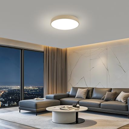 Brilagi - LED lubų šviestuvas POOL LED/60W/230V 3000/4000/6000K Ø 60 cm, smėlinė
