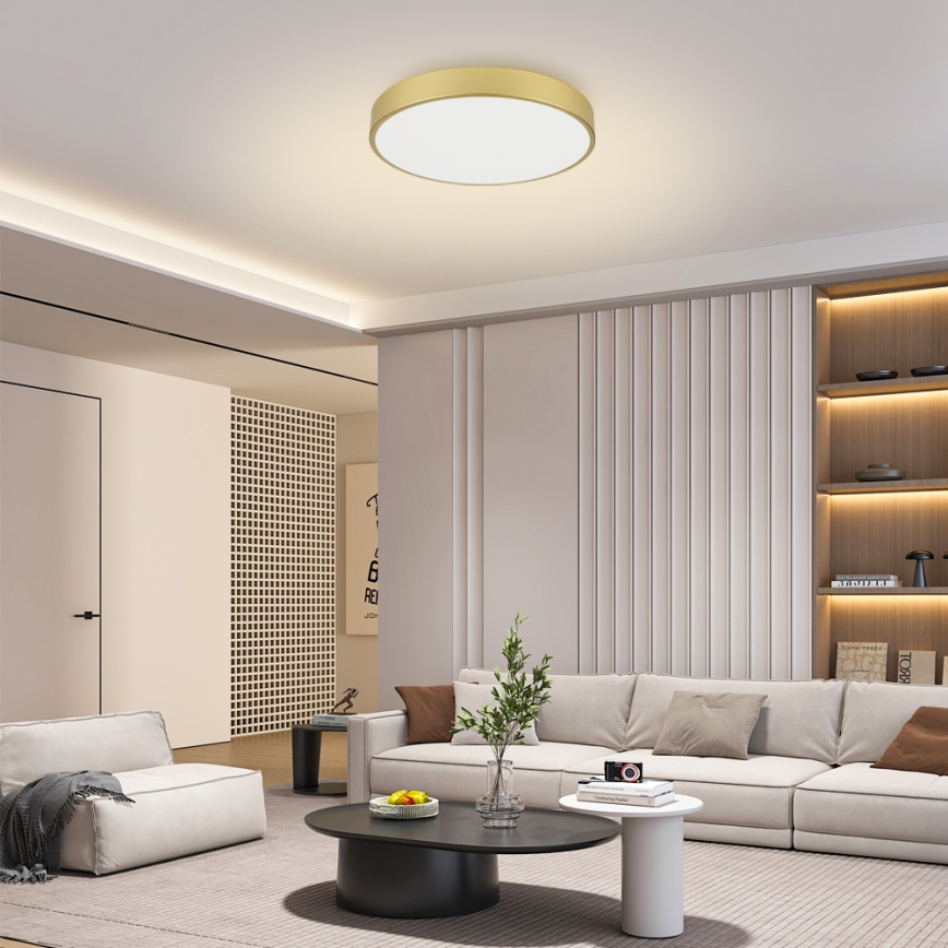 Brilagi - LED lubinis šviestuvas POOL LED/60W/230V 3000/4500/6000K Ø 60 cm auksinis