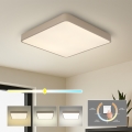 BRILAGI - LED lubinis šviestuvas POOL SQUARE LED/36W/230V 3000/4000/6000K 40x40 cm smėlinis