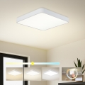 Brilagi - LED lubinis šviestuvas POOL SQUARE LED/36W/230V 3000/4500/6000K 40x40 cm balta