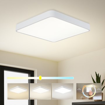 Brilagi - LED lubinis šviestuvas POOL SQUARE LED/48W/230V 3000/4000/6000K 50x50 cm balta