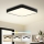 Brilagi - LED lubinis šviestuvas POOL SQUARE LED/48W/230V 3000/4000/6000K 50x50 cm juodas