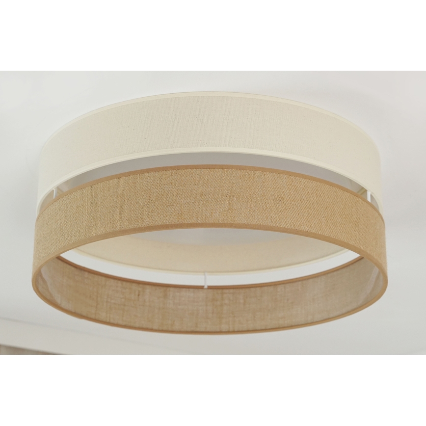 Brilagi - LED lubinis šviestuvas ROYAL YUTE LED/24W/230V diametras 45 cm smėlio spalva/kreminė