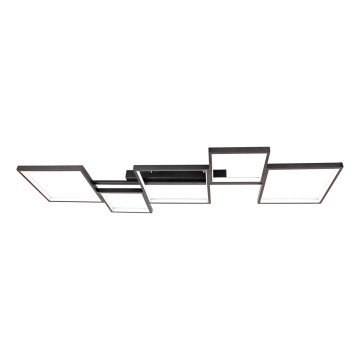 Brilagi - LED lubinis šviestuvas SHIFT, 42 W, 230 V, 4000 K, 47,5 x 122 cm, juodos spalvos