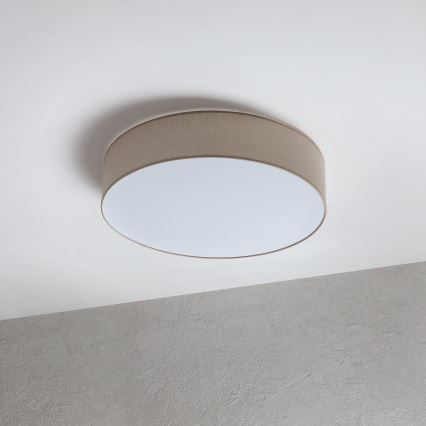 Brilagi - LED lubinis šviestuvas SIRIJA 4xE27/15W/230V skersmuo 60 cm smėlio spalvos